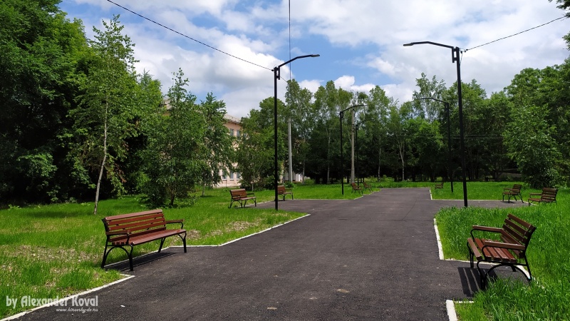 Сквер Дети Войны - Июль 2022